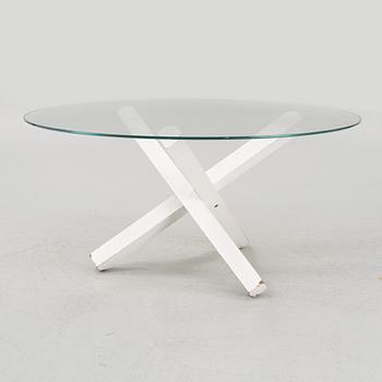 Studio Sovet, an 'Aikido' glass top table, Italy.