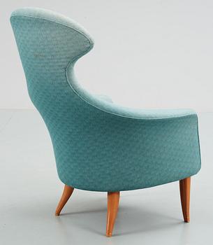 A Kerstin Hörlin-Holmquist 'Stora Eva' armchair, Nordiska Kompaniet, Nyköping 1950's-60's.