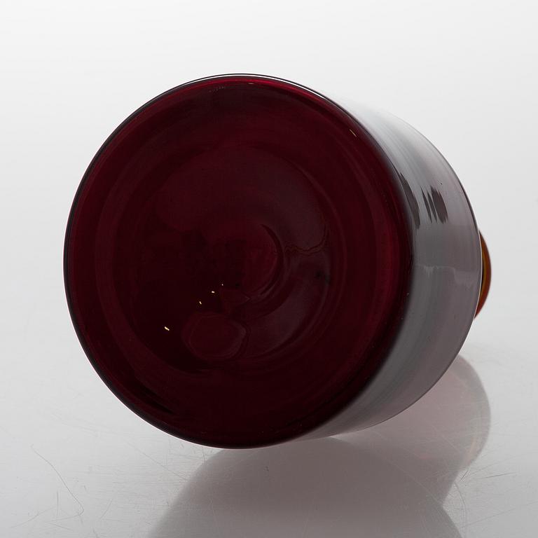TAPIO WIRKKALA, flaska, Iittala, signerad Tapio Wirkkala i 408.