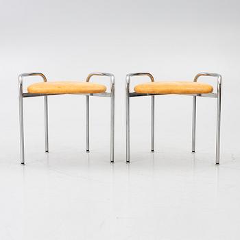 Karl-Johan Hjerling, stools, a pair, 2000s.