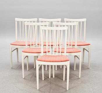 MATSALSMÖBLEMANG, 7 delar, "Herrgården", Carl Malmsten, Åfors möbelfabrik/Bodafors.