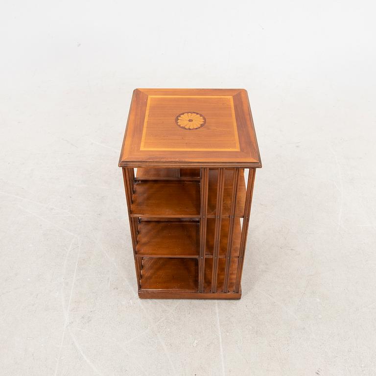 A mahogany book stand later part of the 20th century.