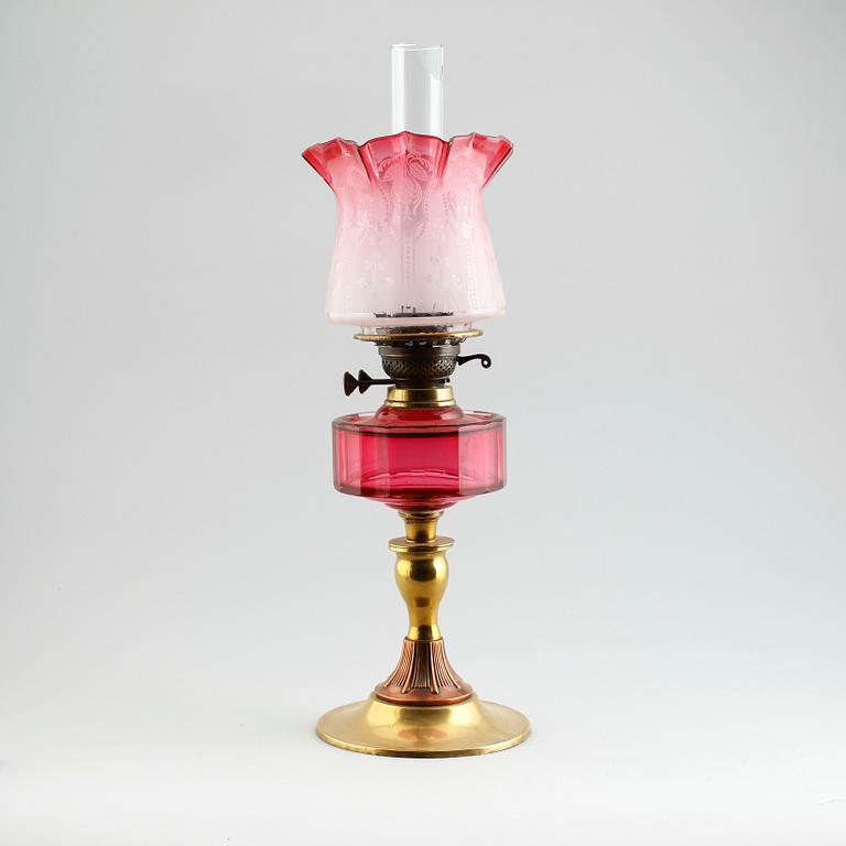 BORDSFOTOGENLAMPA, omkring år 1900.