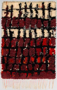 Vappu Niittylä, rya, modell för Neovius. Ca 146 x 101 cm.