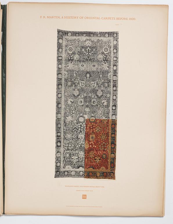 Fredrik Robert Martin: 'A History of Oriental Carpets before 1800,' Vienna, 1906.