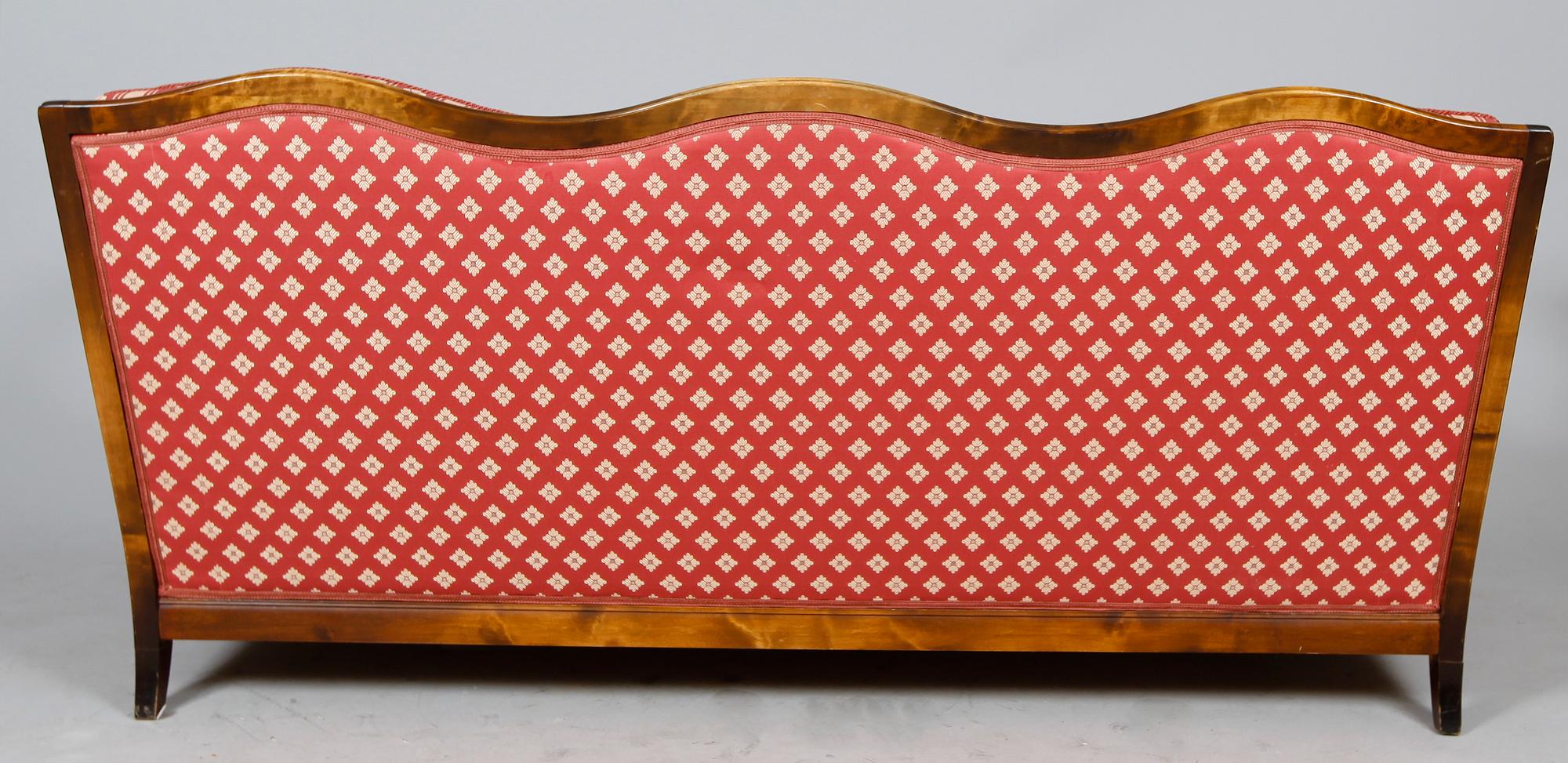 SALONGSMÖBEL, 4 del, Chippendalestil, 1930-tal.