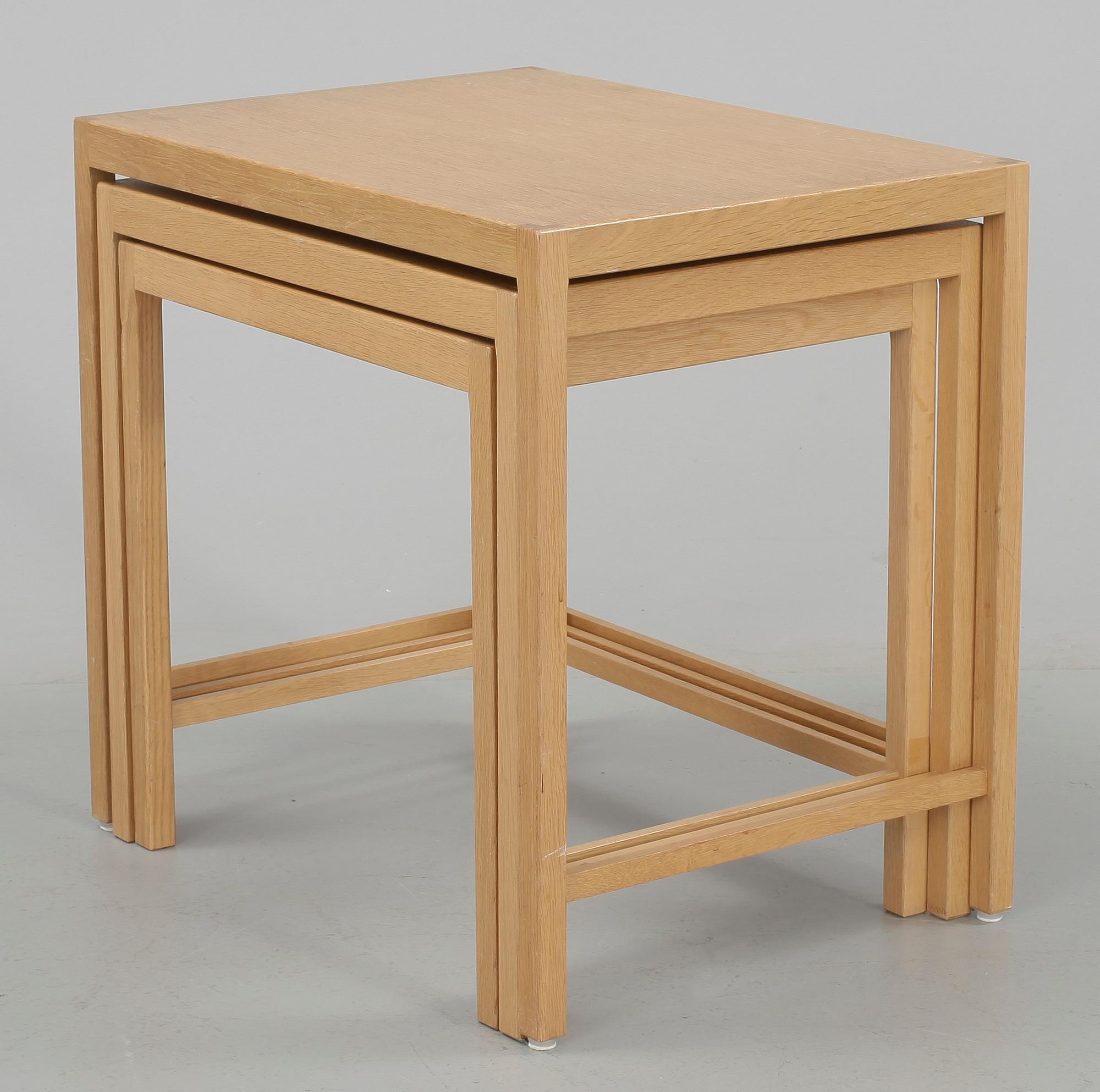 SATSBORD, 3 delar, 1950/60-tal.