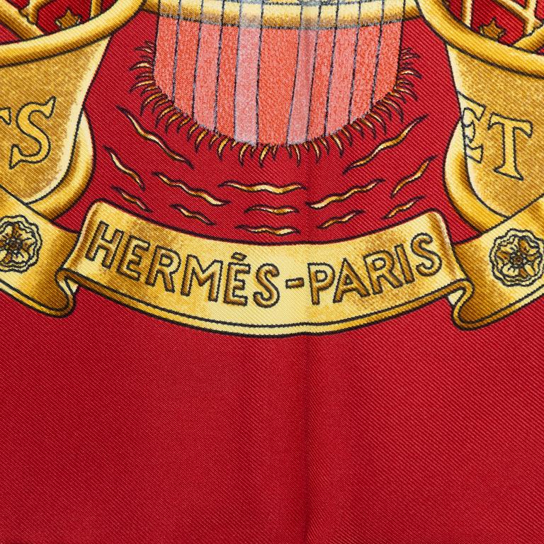 Hermès, scarf, "Europe".