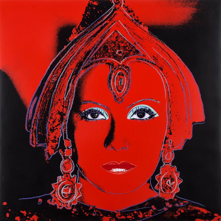 Andy Warhol, "The Star" (Greta Garbo), ur: "Myths".