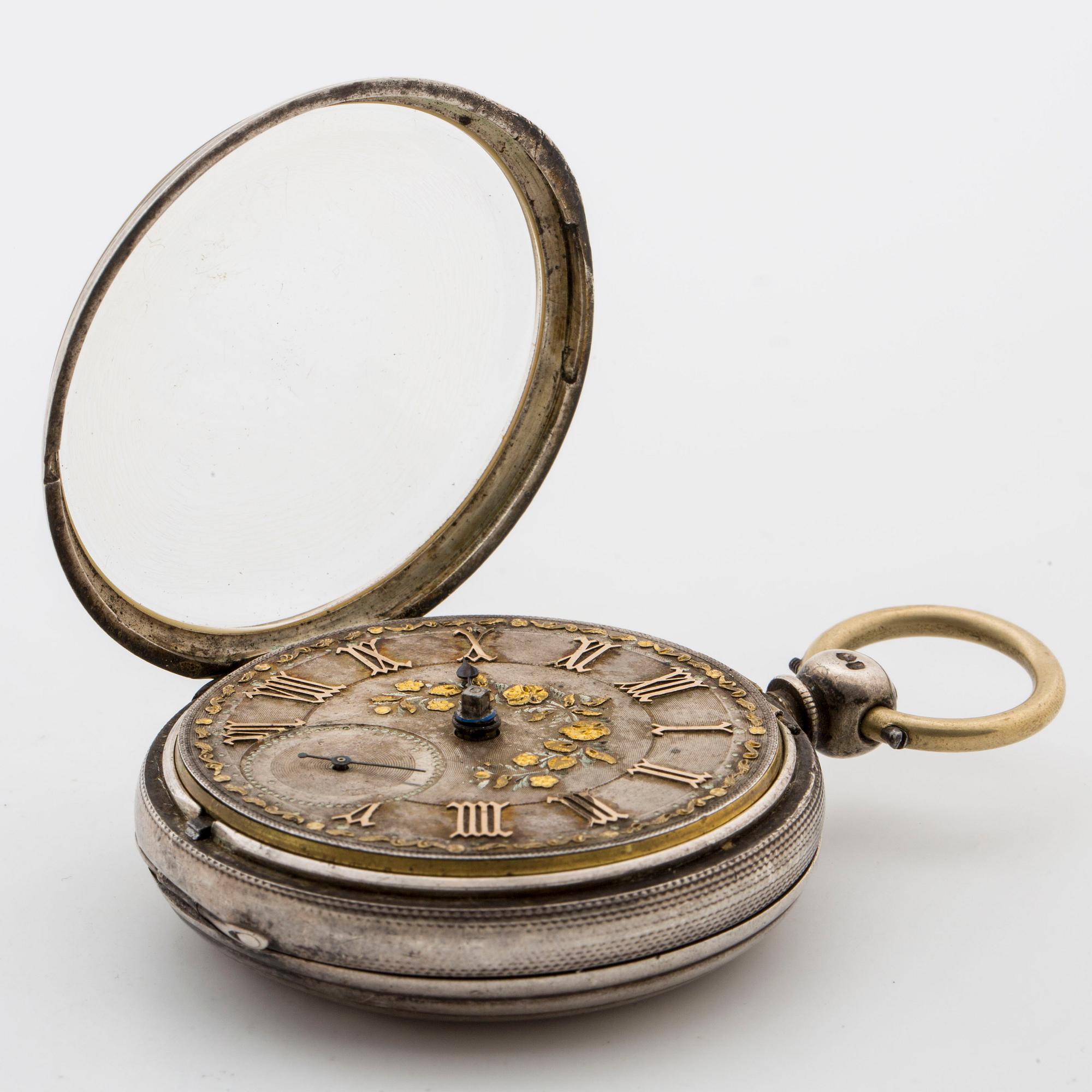 WILLIAM KNEESHAW PICKERING, pocket watch, 52 mm,