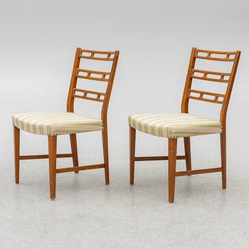David Rosén, stolar, 6 st, "Futura", Nordiska Kompaniet, 1950-tal.