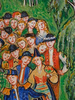 Nils von Dardel, ”Midsommar”.