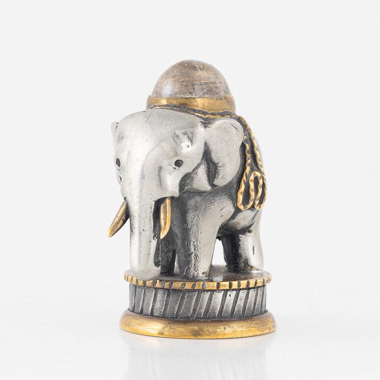 Estrid Ericson, tillskriven, sigillstamp för Firma Svenskt Tenn, 1900-talets andra hälft.