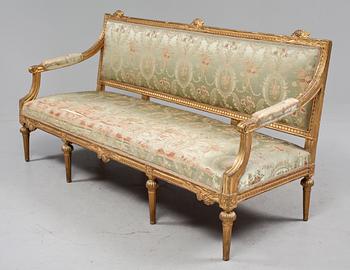 SOFFA, Lindome, gustaviansk, 1700-talets andra hälft.