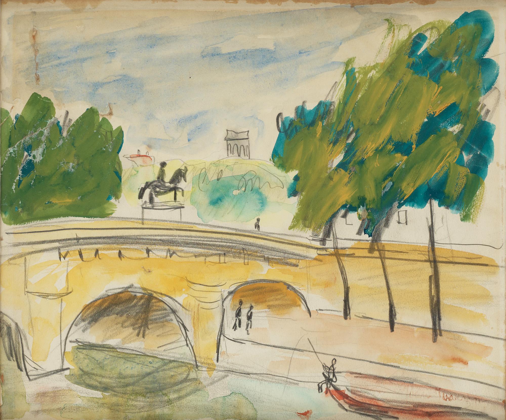 Ivan Ivarson, "Från Seinestranden" (From the bank of Seine).