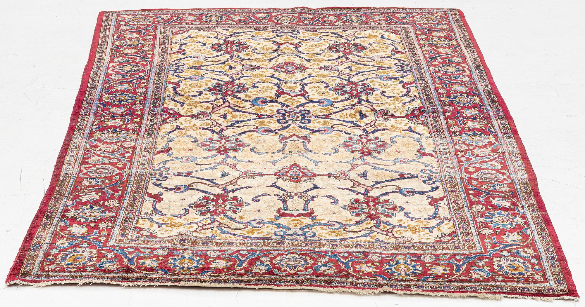 Matta silke Keshan 208 x 134 cm.