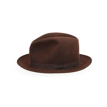 332. CHRISTYS', a brown felt hat, "Trillby".