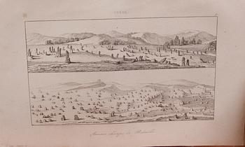 PARTI TRYCK, ca 100 delar, 1800-tal.