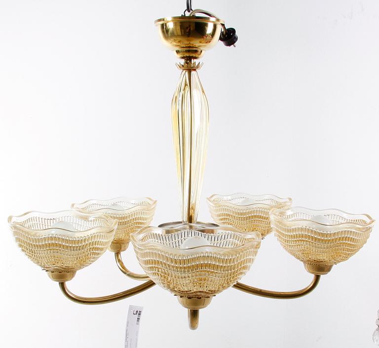 TAKARMATUR, glas, Orrefors. H 46.
