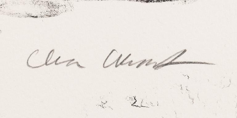 Lena Cronqvist, Utan titel, ur mappen: "August Strindberg, Ett Drömspel".