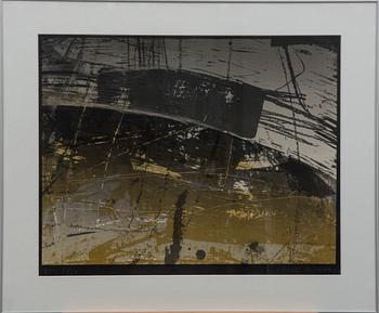 TAPANI MIKKONEN, litografia, signeerattu, päivätty 87 ja numeroitu 15/17. Taiteilijan vedos.