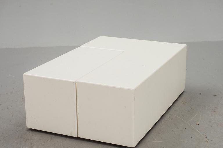 SOFFBORD, 2 delar, 1970-tal.