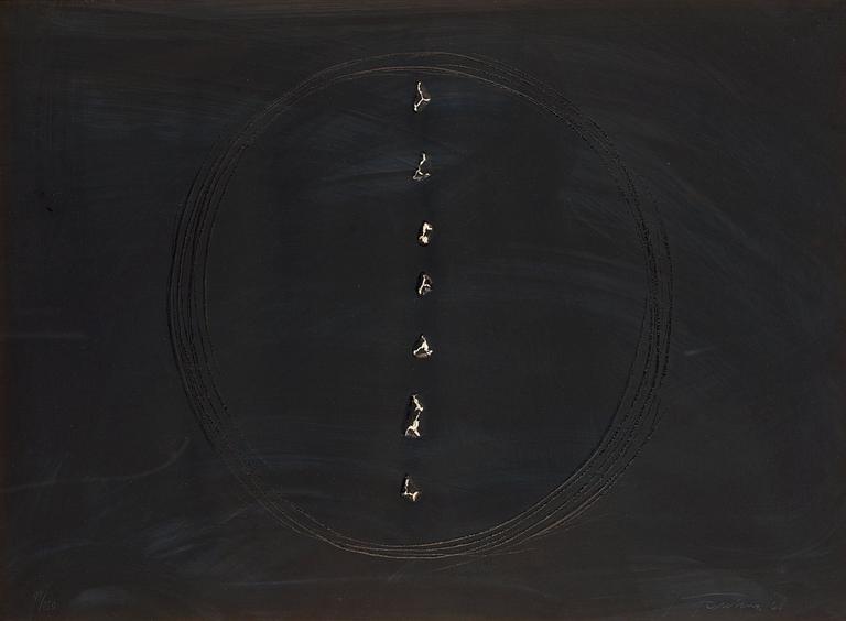 Lucio Fontana, "Concetto Spaziale".