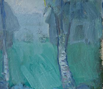 Ragnar Person, Landscape with House.