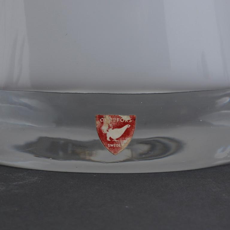 BORDSLAMPA, Carl Fagerlund, Orrefors, 1900-talets andra hälft.