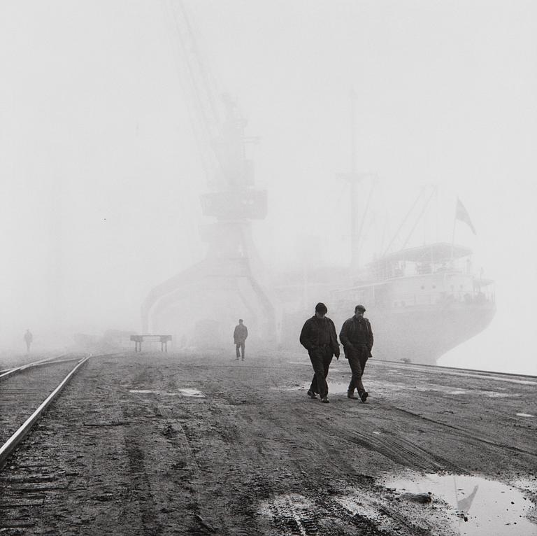 Ismo Hölttö, "Katajanokan satama, Helsinki 1966".