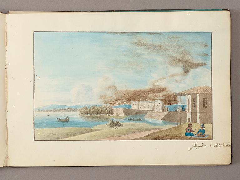 Otto August Malmborg, ALBUM med vyer från Turkiet, Ryssland, Polen och Sverige.