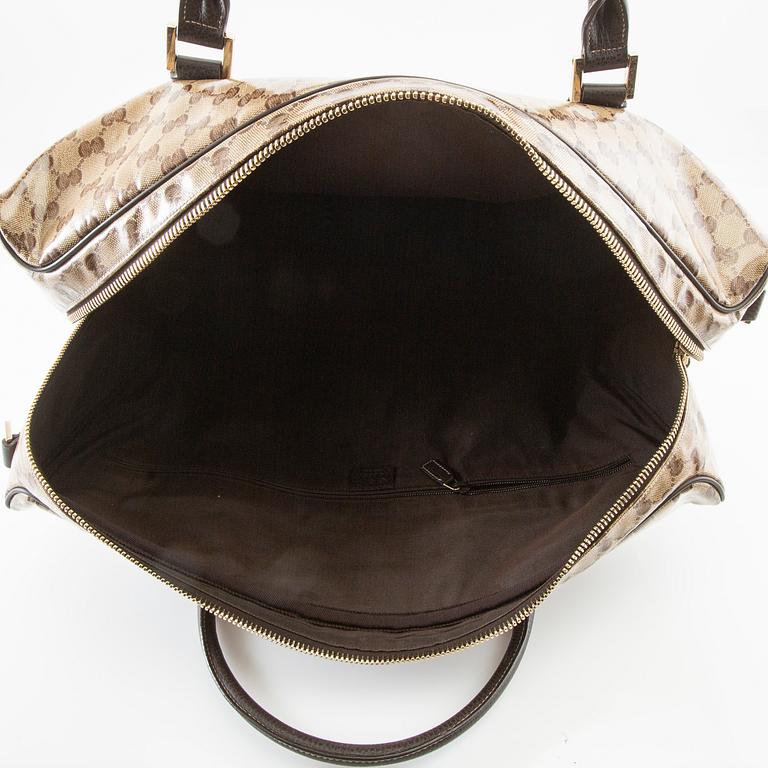 Gucci väska  "GG Crystal duffle weekend".