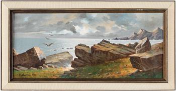 CONNY BURMAN, olja på duk, signerad och daterad 1906.