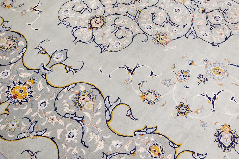 A carpet, sk Royal Kashan, ca 385 x 259 cm.