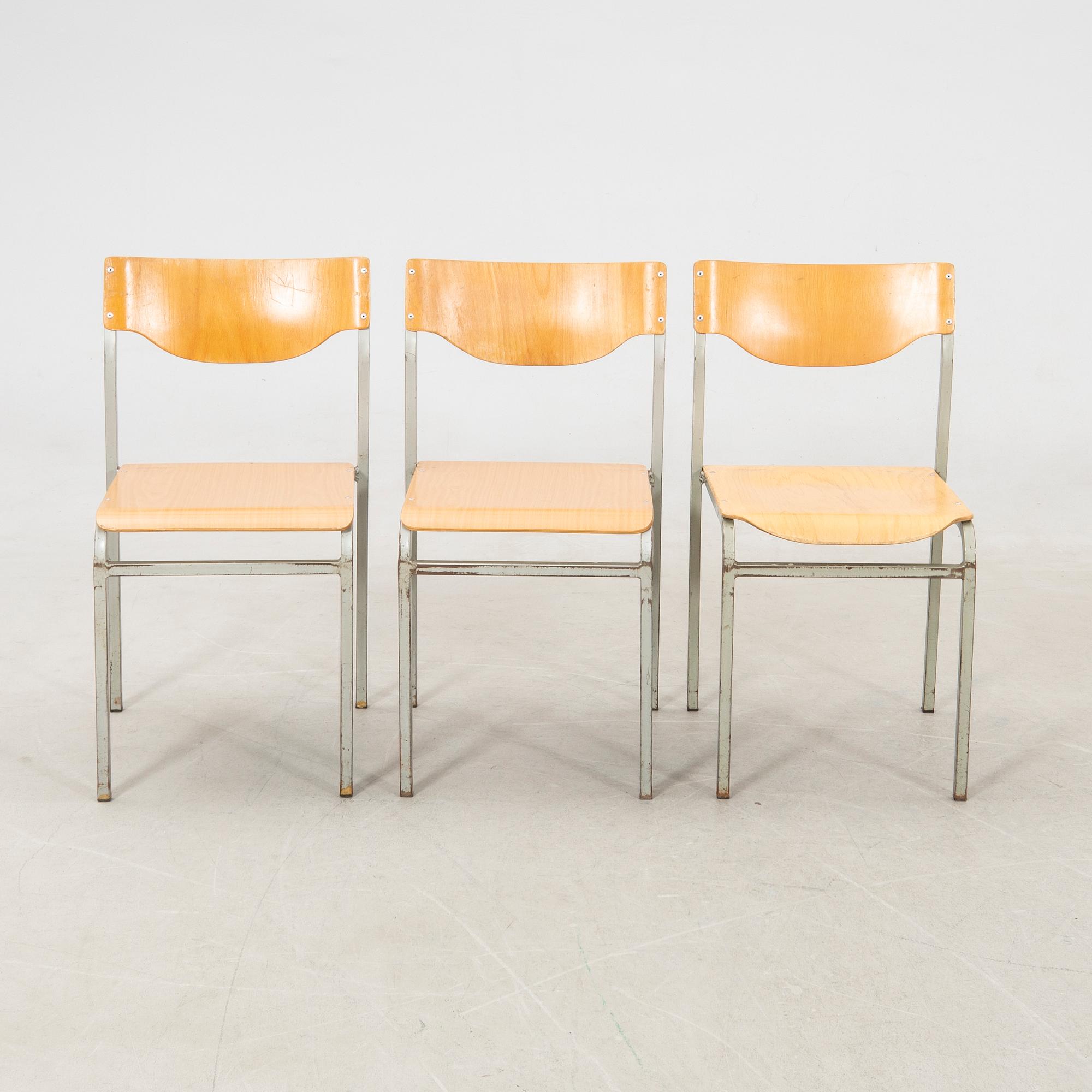 Chairs 8 pcs 1960s/70s.