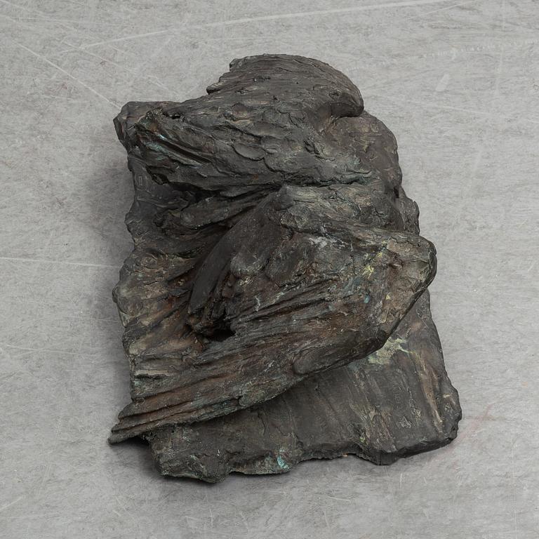 CARLO FONTANA, a signed and dated bronze sculpture, signed C. Fontana Roma 1913.