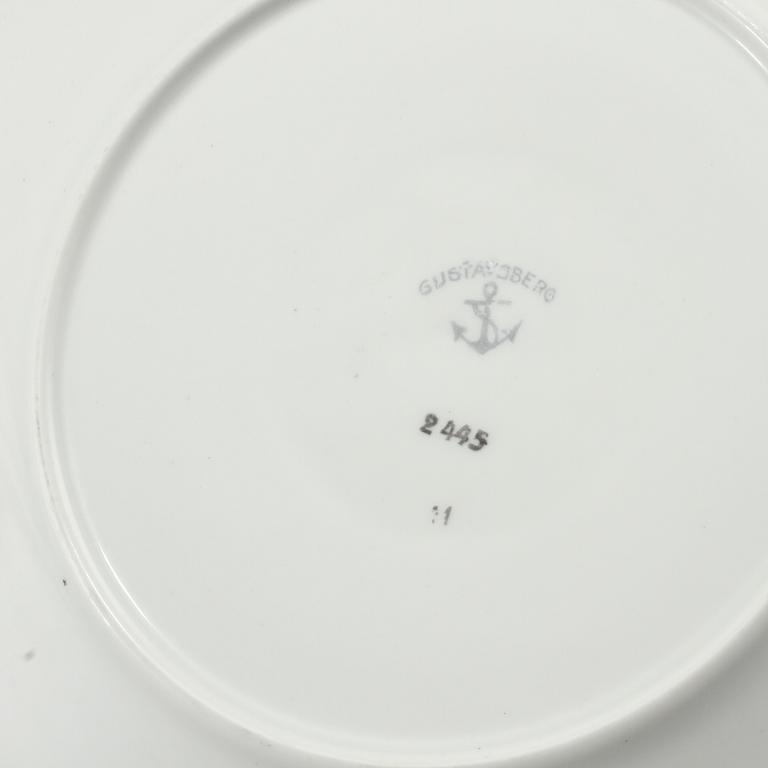 SERVIS, 54 delar, porslin, Gustavsberg, 1900-talets början.