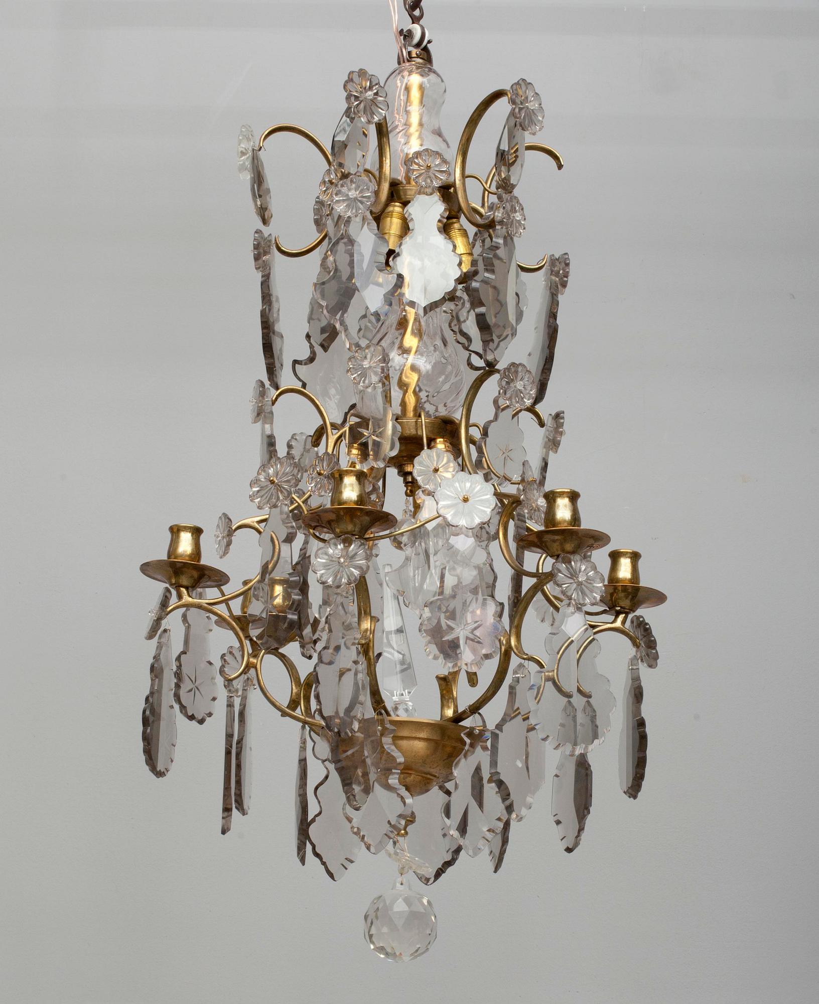 TAKKRONA, barockstil, 1900-talets början. Höjd ca 93 cm.