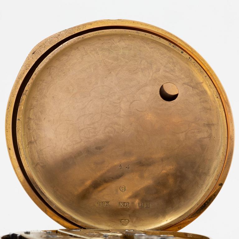 Halda, pocket watch, 50 mm.