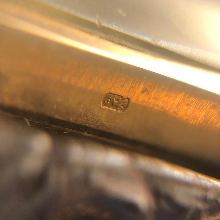 Patek Philippe, Genève, "The Hour Glass", "No subsidiary seconds".
