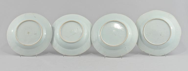 PARTI PORSLIN, 15 st, porslin, Kina och Japan, 1700/1800-tal.