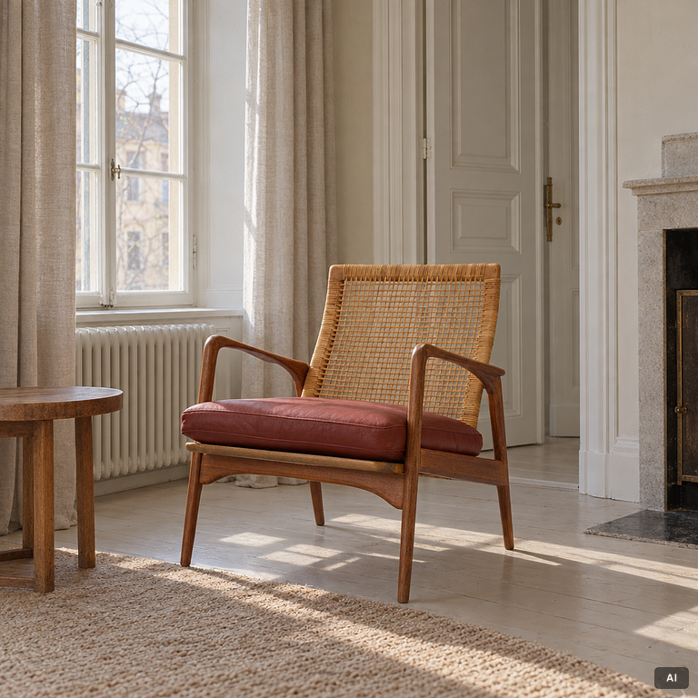 S A Andersen Erik Andersen & Palle Pedersen, armchair, Horsnaes, Horsens, Denmark, 1960s.