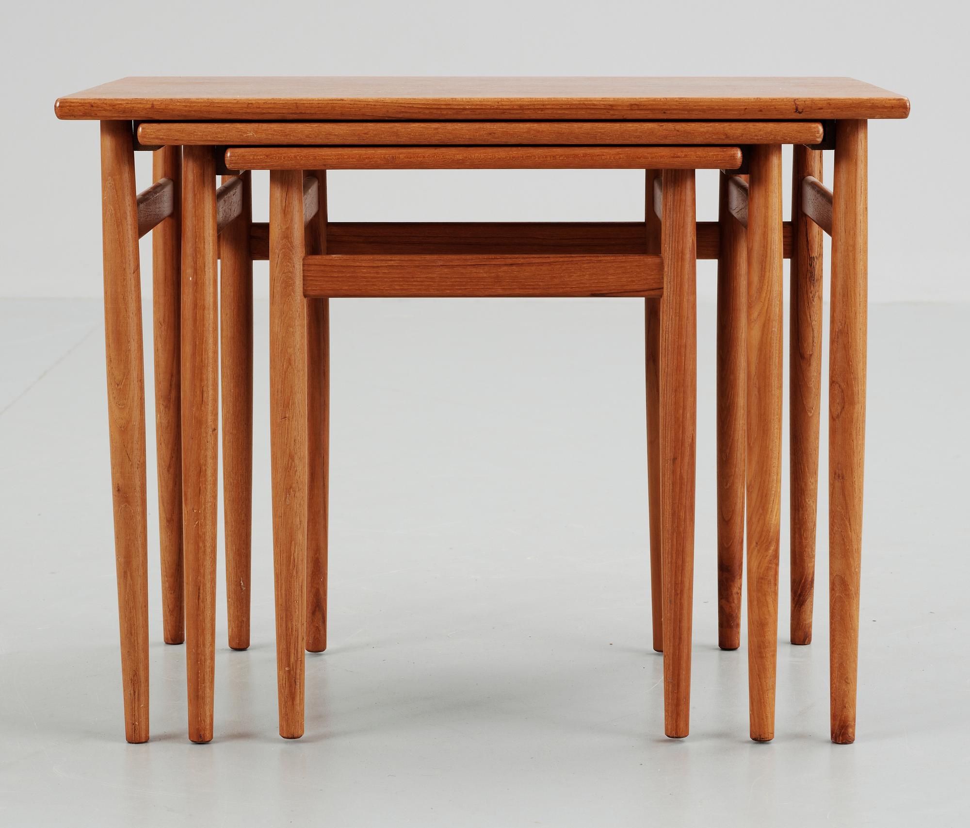 SATSBORD, 1950/60-tal.