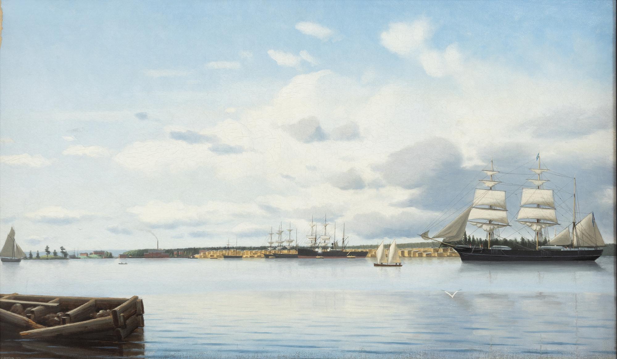 Carl Johan Granberg, Korsnäs sawmill, Dalarna.