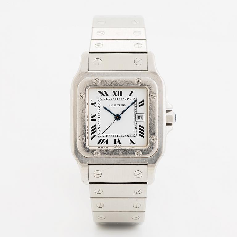 Cartier, Santos Carrée, wristwatch, 29 x 29 (41) mm.