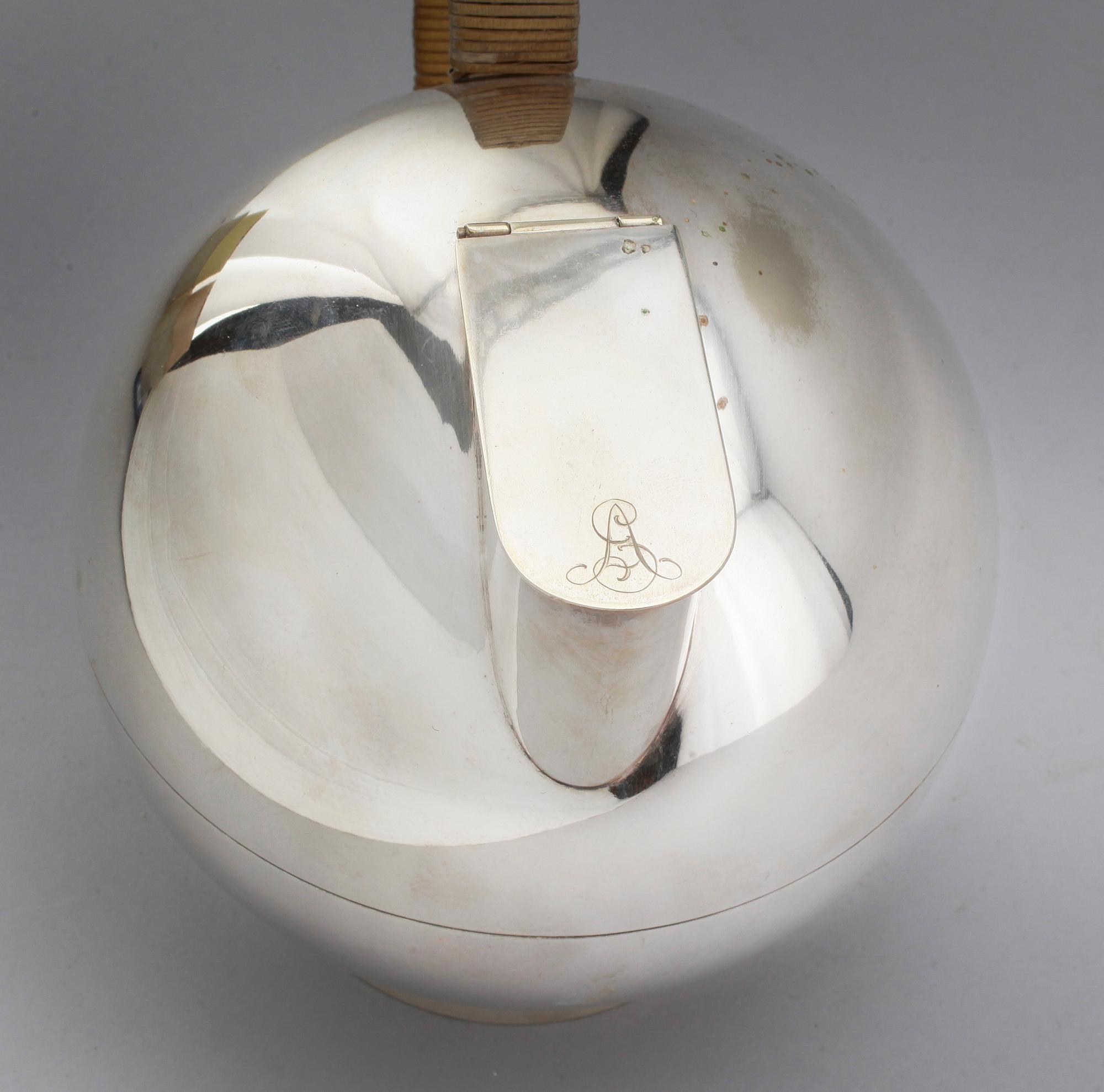 KANNA, nysilver, Sylvia Stave, CG Hallberg, Stockholm, 1930-tal.