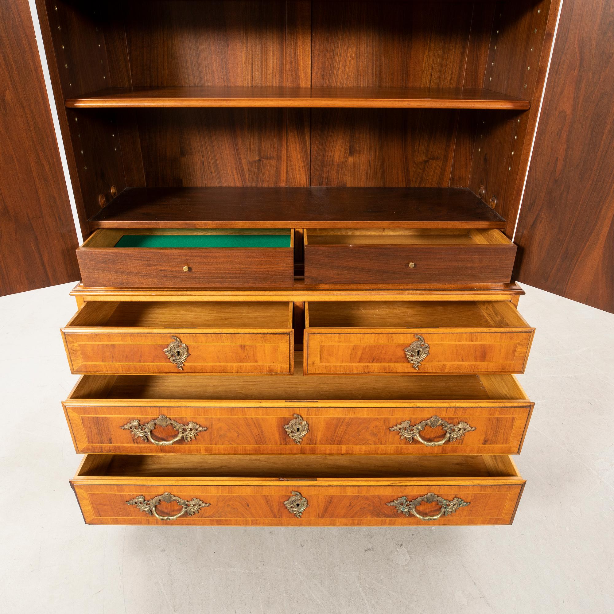 Cabinet, Rococo style mid-20th century.