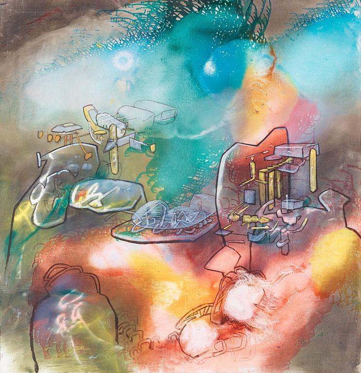 Roberto Matta, "Bouche d'Incendie".