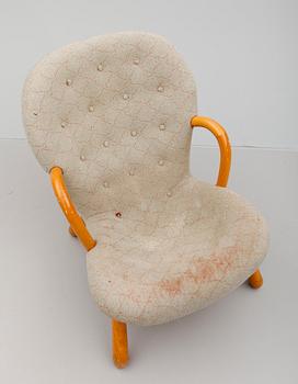 FÅTÖLJ, Martin Olsen, sannolikt för Vik & Blindhem, Norge, 1950-tal.