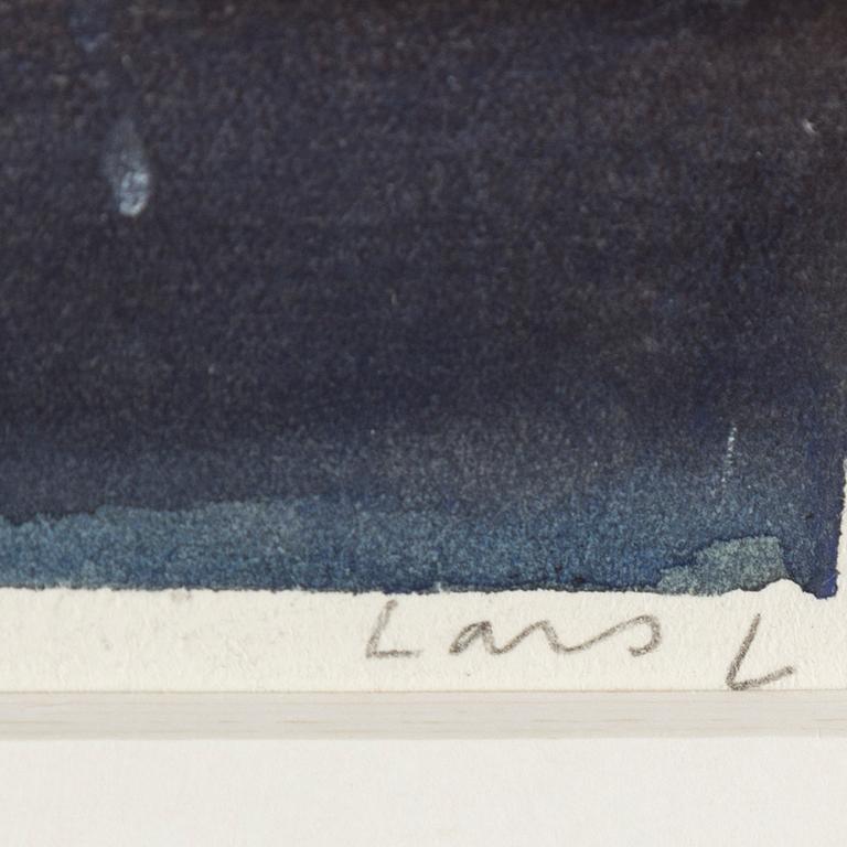 LARS LERIN, akvarell på papper, signerad och daterad 3/1 - 96.